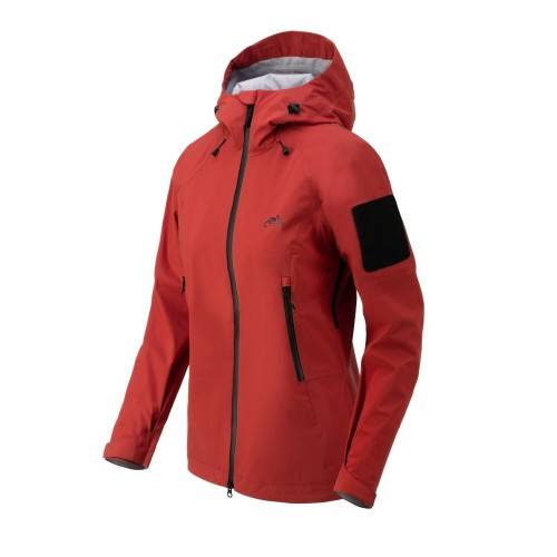 Helikon - Kurtka damska Hardshell Squall - Crimson Sky - KU-SWH-TR-83