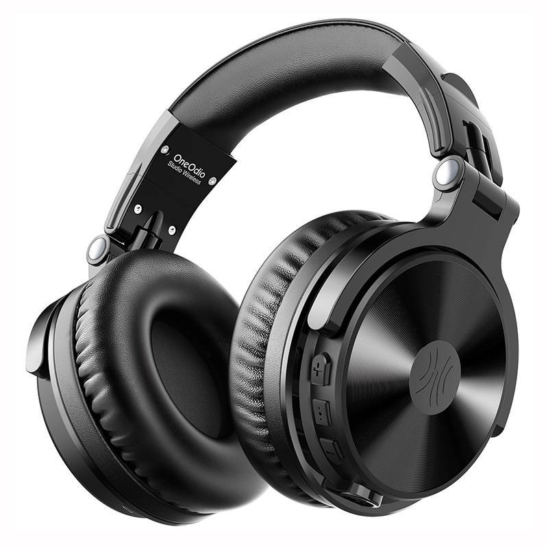 Oneodio Pro C Black - nauszne - Bluetooth 5.2 - czarny