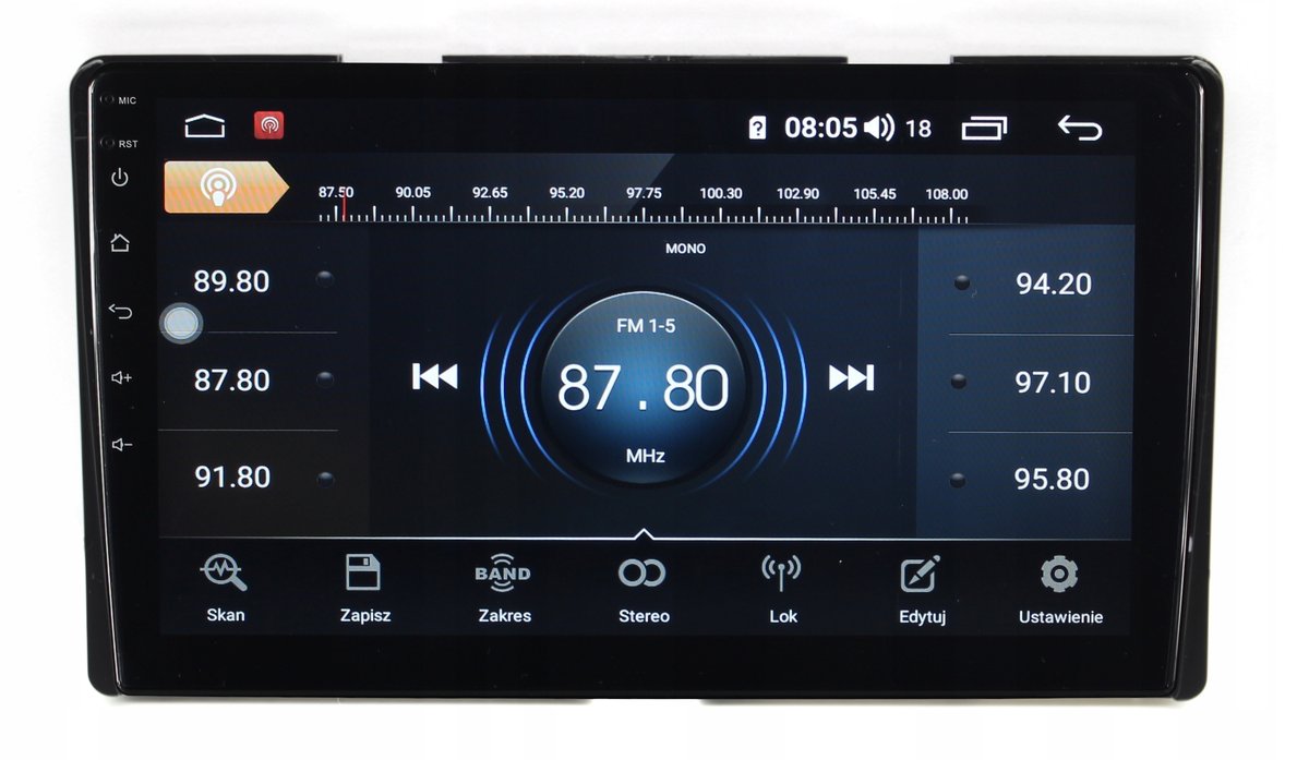 RADIO NAWIGACJA GPS TOYOTA SIENNA 2015+ ANDROID