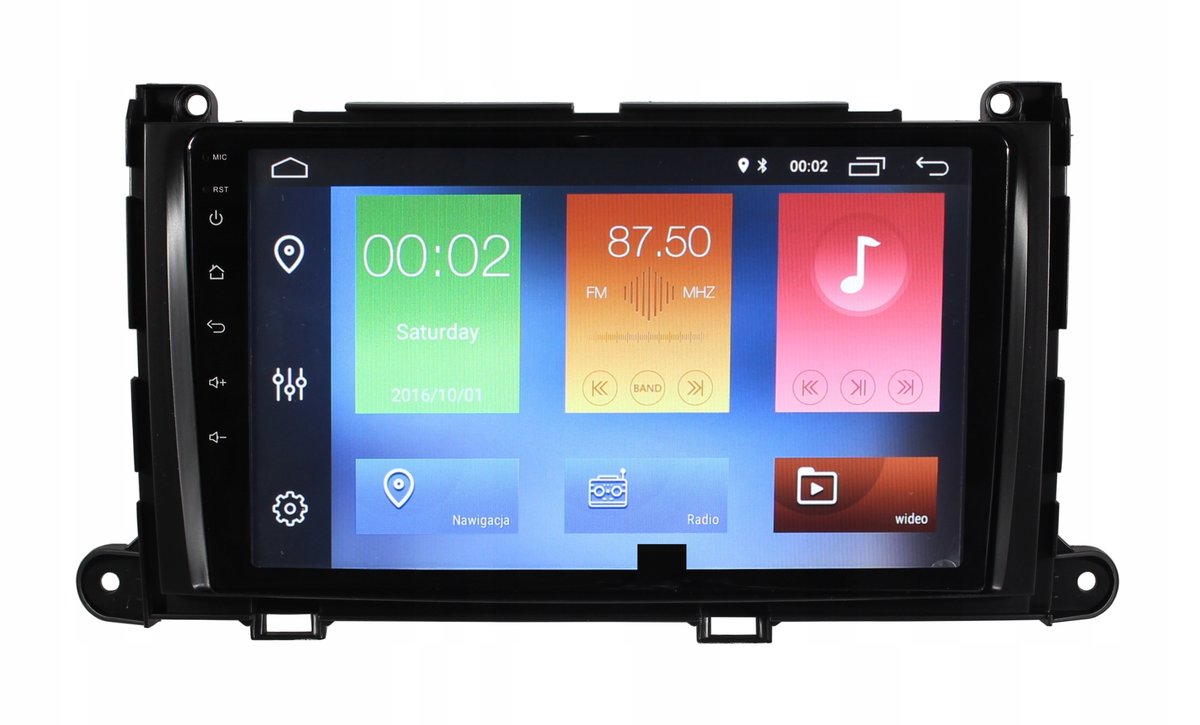 RADIO NAWIGACJA GPS TOYOTA SIENNA 2010+ ANDROID
