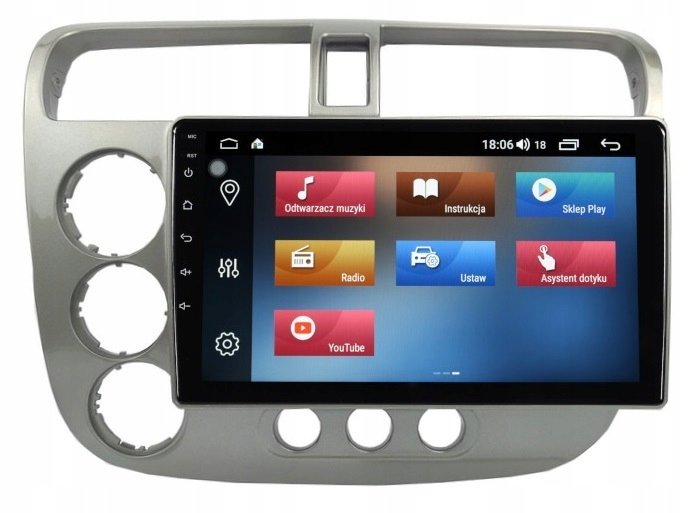 Radio Nawigacja Gps Honda Civic 2000-2006 Android