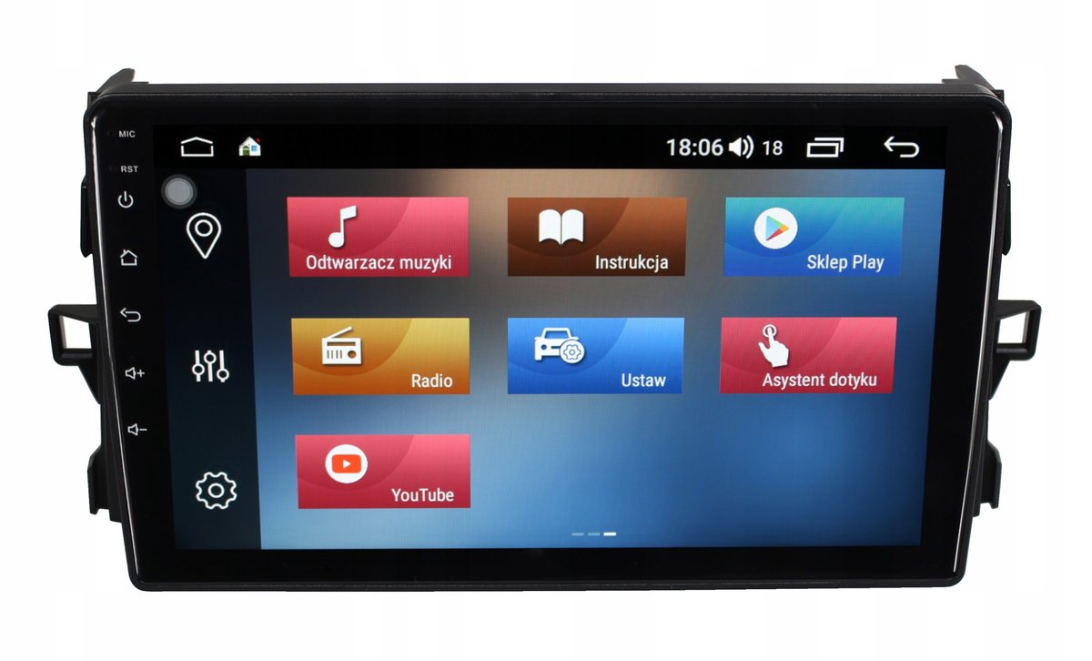 RADIO NAWIGACJA GPS TOYOTA AURIS 2006-2011 ANDROID