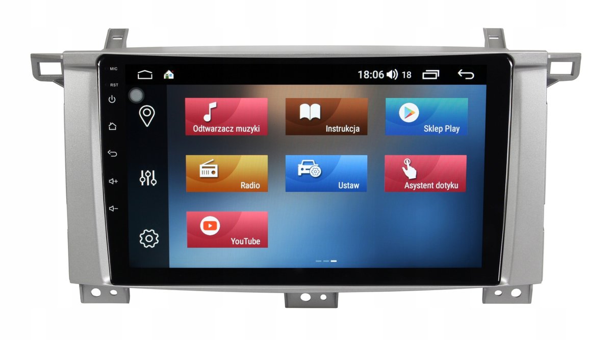 RADIO NAWIGACJA GPS TOYOTA LAND CRUISER J100 02-07