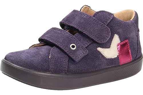 Superfit Dziewczęce sneakersy Supies, Fioletowy metalik 8500, 28 EU Schmal