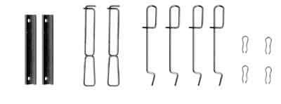 TRW ZESTAW INSTALACYJNY KLOCKÓW HAMULCOWYCH PFK365 RENAULT TWINGO 1.2 96 PFK365