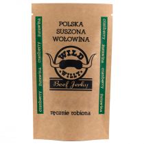 Wild Willy Suszona wołowina Beef Jerky Żurawina 100 g