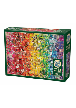 Puzzle 1000 Wszystkie kolory tęczy