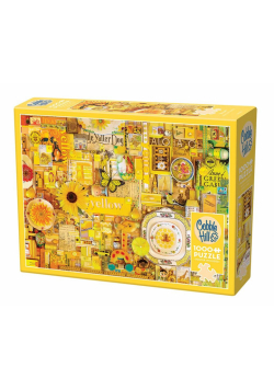 Puzzle 1000 Pomaluj mój świat na kolor... żółty