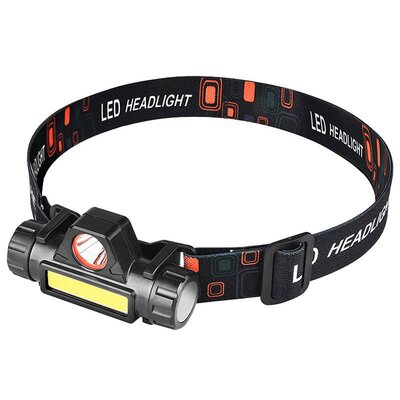 Mocna Latarka Czołowa Czołówka 4w1 Magnes Usb Ltc