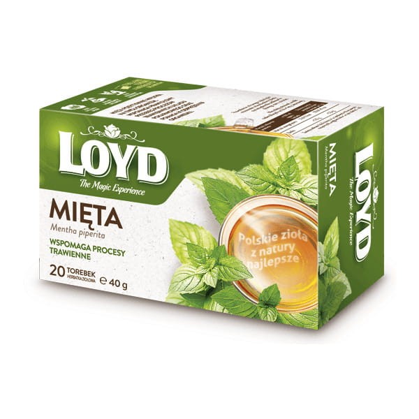 Herbatka ziołowa LOYD Mięta 20 torebek