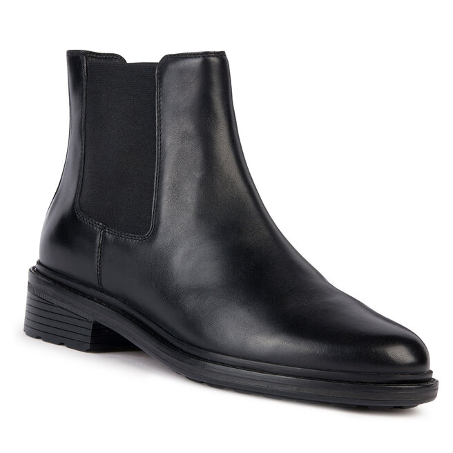 Oficerki Geox D Walk Pleasure D36TGE 00043 C9999 Black