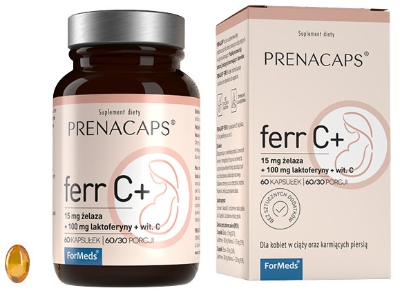 Formeds, Prenacaps Ferr C+, 60 kaps.