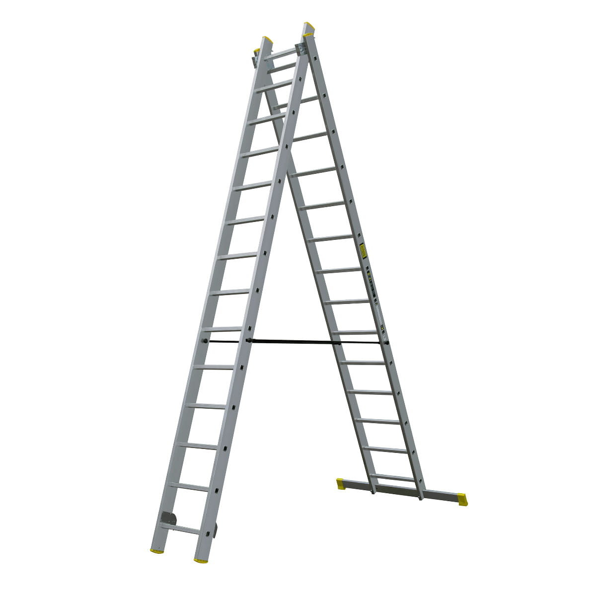 Drabina Aluminiowa 2X14 14 Stopni Bayersystem