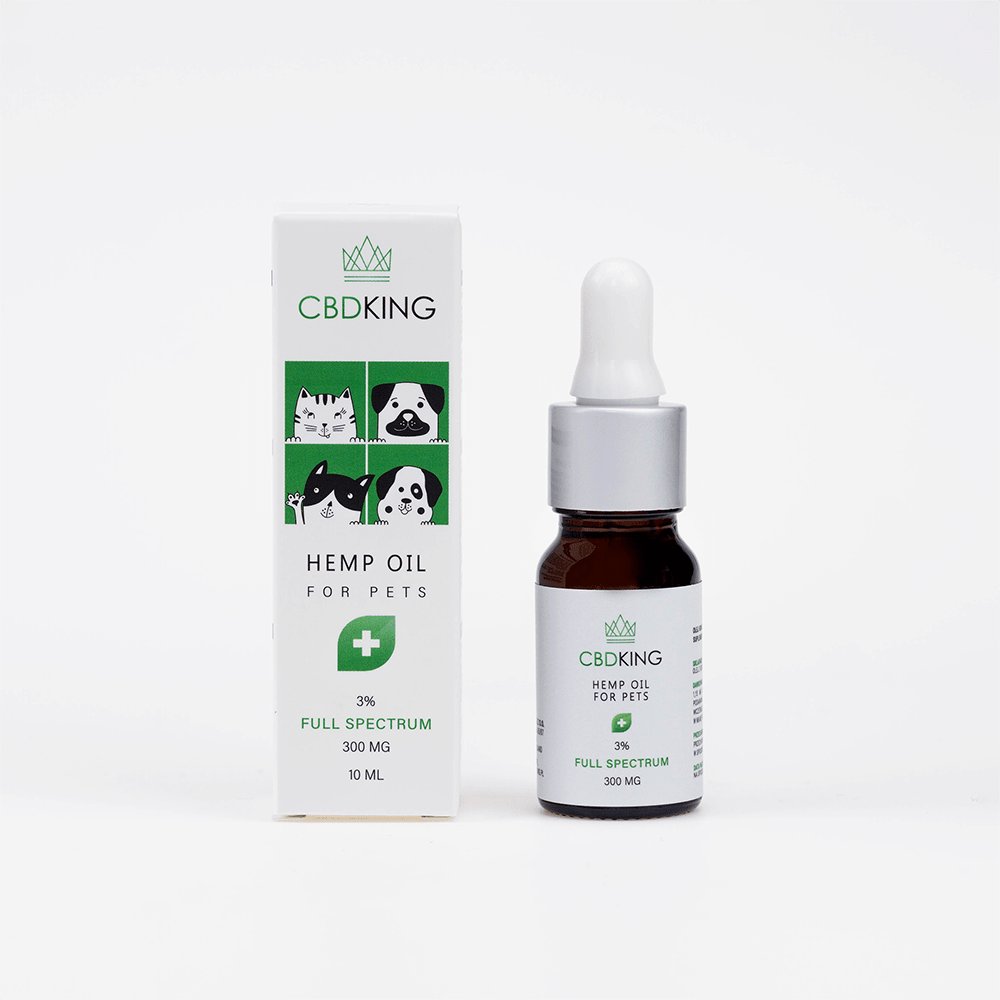 OLEJ CBD DLA ZWIERZĄT 3% 300mg