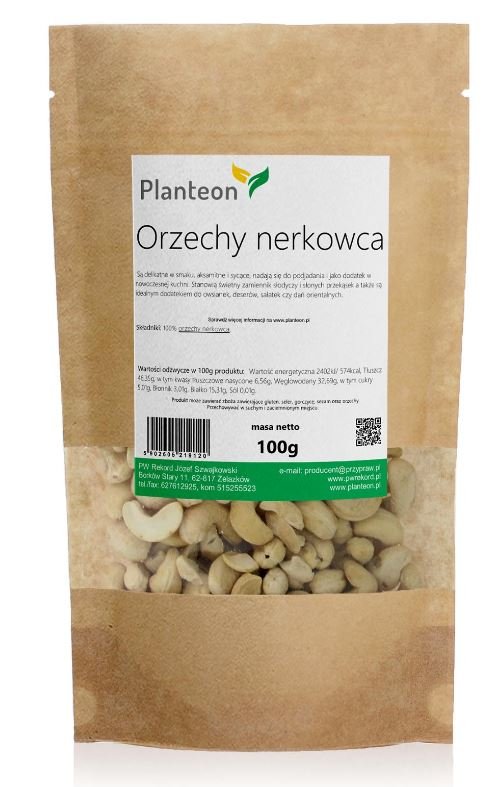 Planteon Orzechy nerkowca 100g 2-0093-01-2
