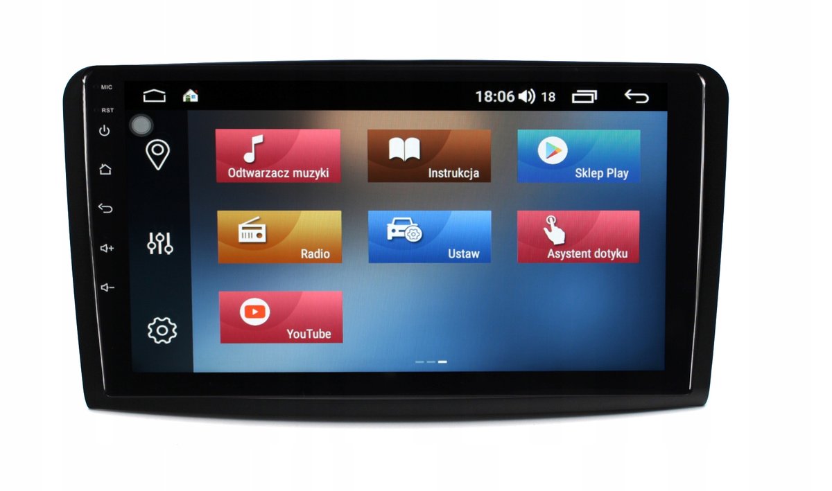 Radio Nawigacja Gps Mercedes Benz Ml W164 Android