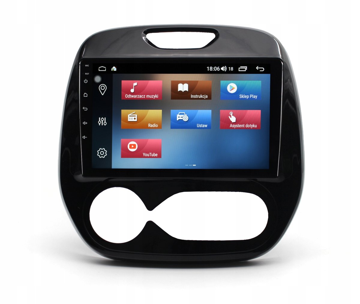 RADIO NAWIGACJA GPS RENAULT CAPTUR 2013-19 ANDROID