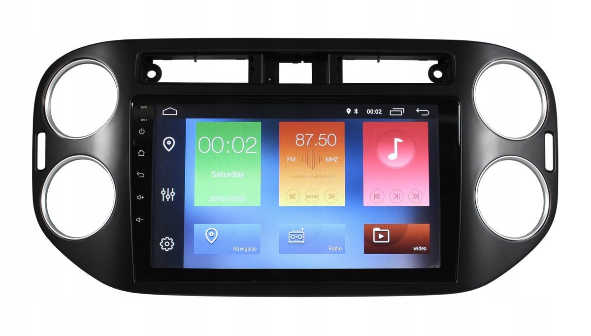 RADIO NAWIGACJA GPS VOLKSWAGEN TIGUAN I 2010-2016