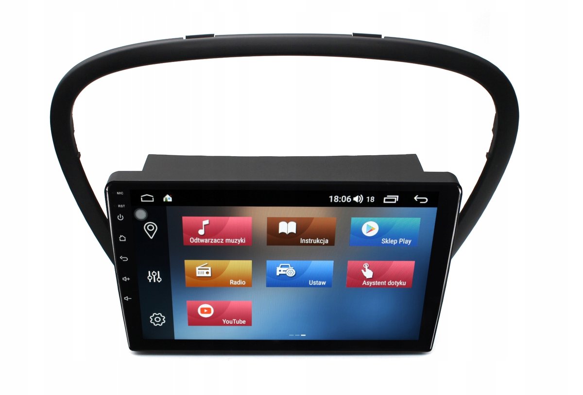 RADIO NAWIGACJA GPS PEUGEOT 607 2004-2010 ANDROID