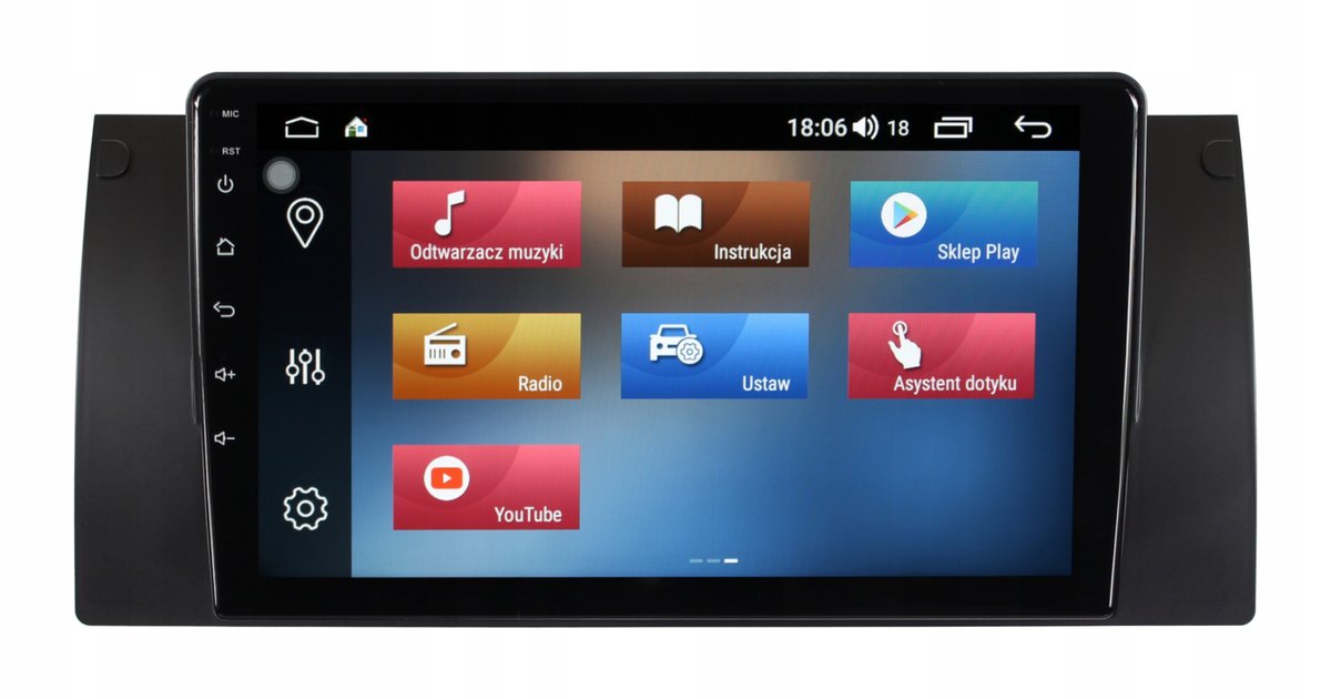 RADIO NAWIGACJA GPS BMW E39 1998-2004 ANDROID