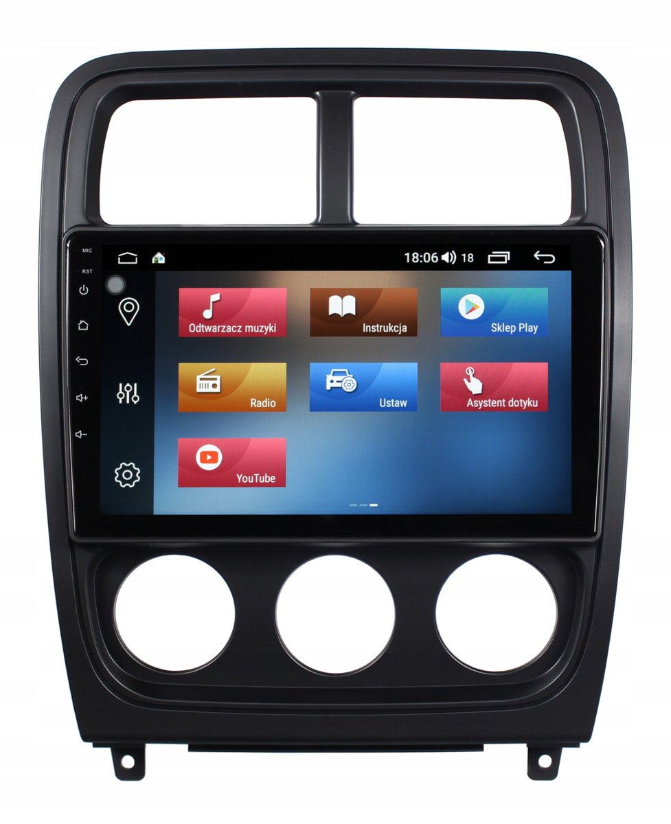 RADIONAWIGACJA GPS DODGE CALIBER 2010-12 ANDROID