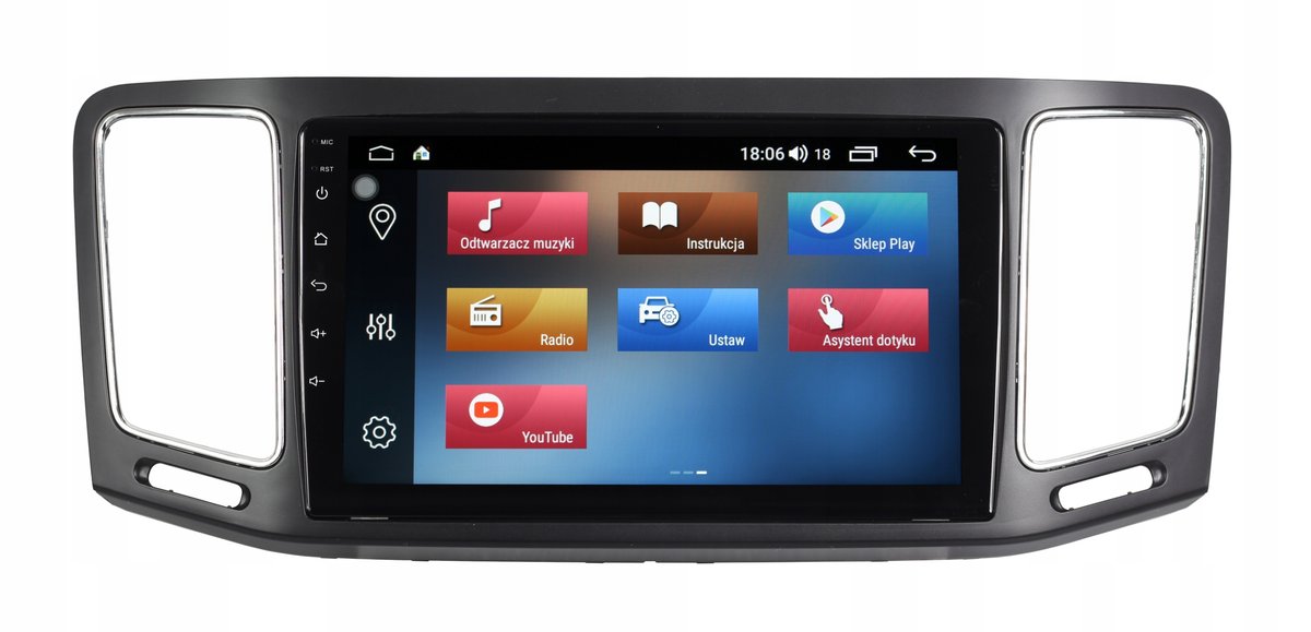 RADIONAWIGACJA GPS VOLKSWAGEN SHARAN 2010+ ANDROID