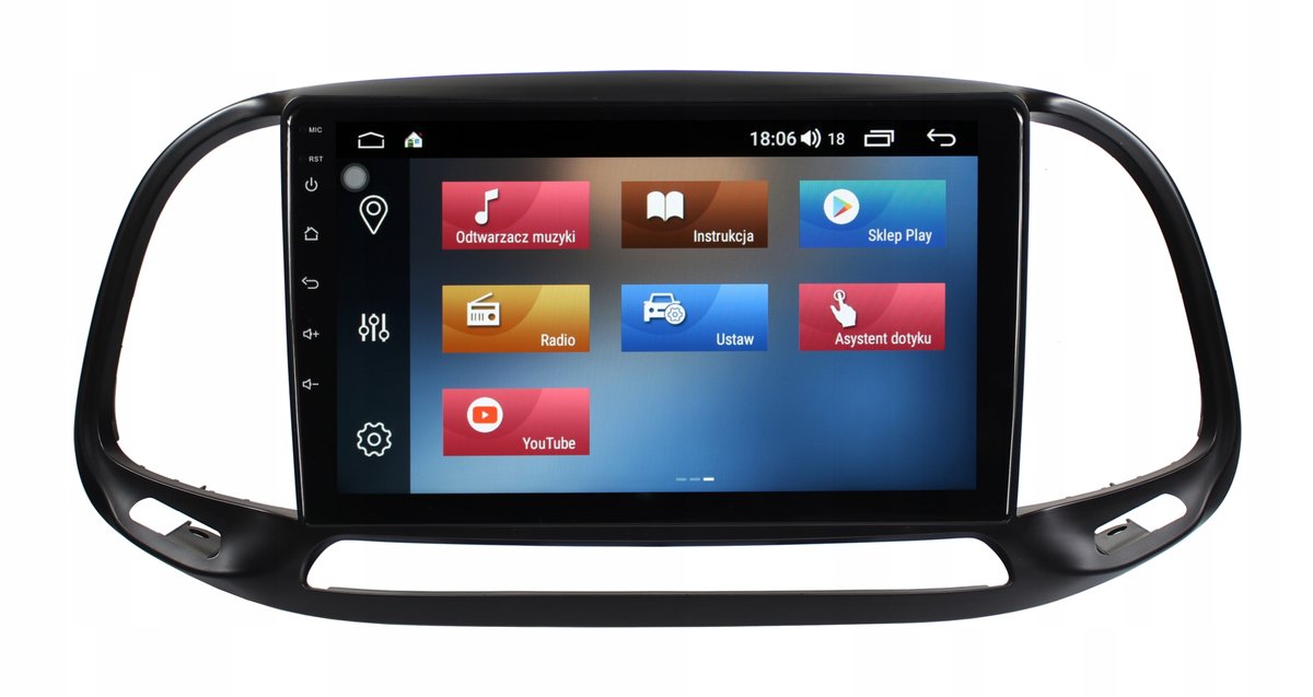 RADIONAWIGACJA GPS FIAT DOBLO 2015+ ANDROID