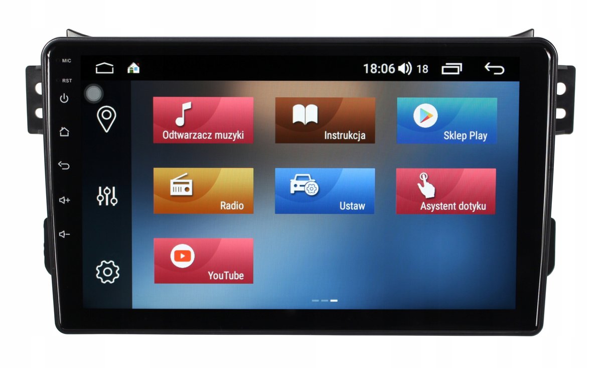 RADIONAWIGACJA GPS SUZUKI SPLASH 2008-14 ANDROID