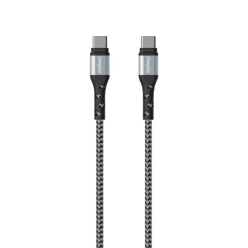 Energizer Ultimate - Kabel połączeniowy USB-C do USB-C 2m (Srebrny)