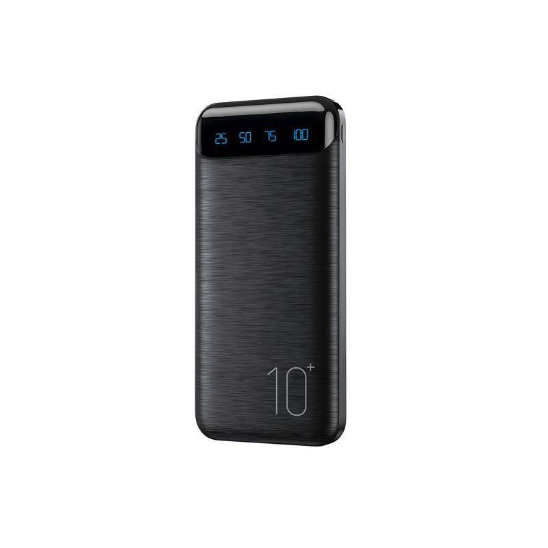 Zdjęcia - Powerbank Wekome WP-161 - Power bank 10000 mAh Super Charging 2xUSB-A LED  (Czarny)