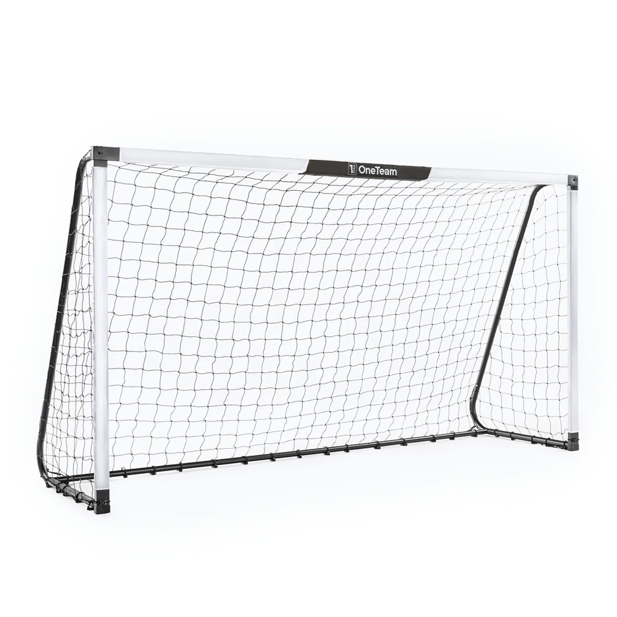 Bramka do piłki nożnej OneTeam One 300 x 160 cm biała OT-SG3016