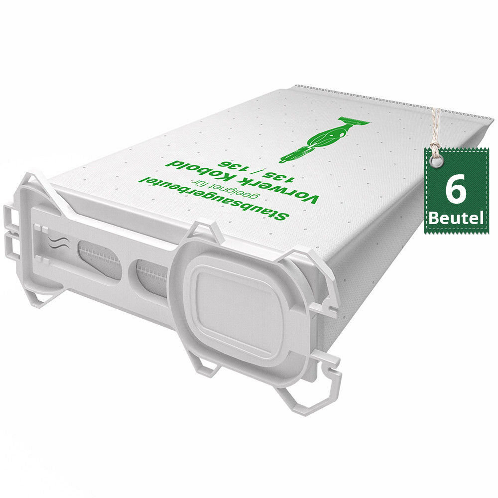 6 x Worki worek Hepa Vorwerk Kobold Vk 135 Vk 136