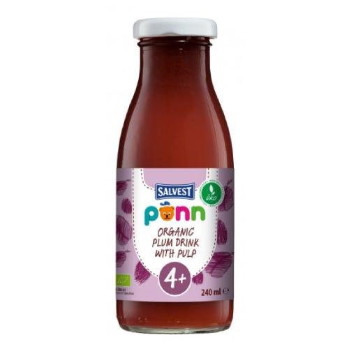 SALVEST PÕNN BIO Sok śliwkowy z miąższem, 240 ml