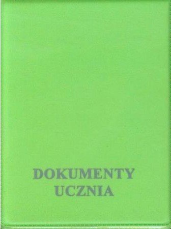 OKŁADKA NA DOKUMENTY UCZNIA JOLPLAST