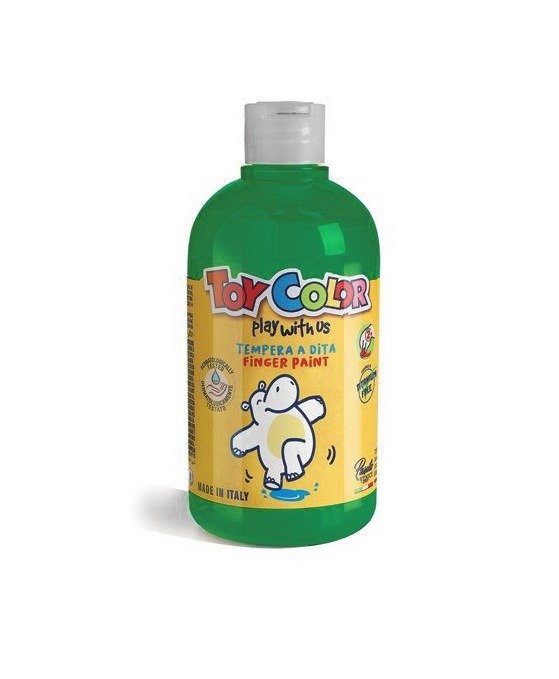 Farba do malowania palcami Toy Color 500ml zielona