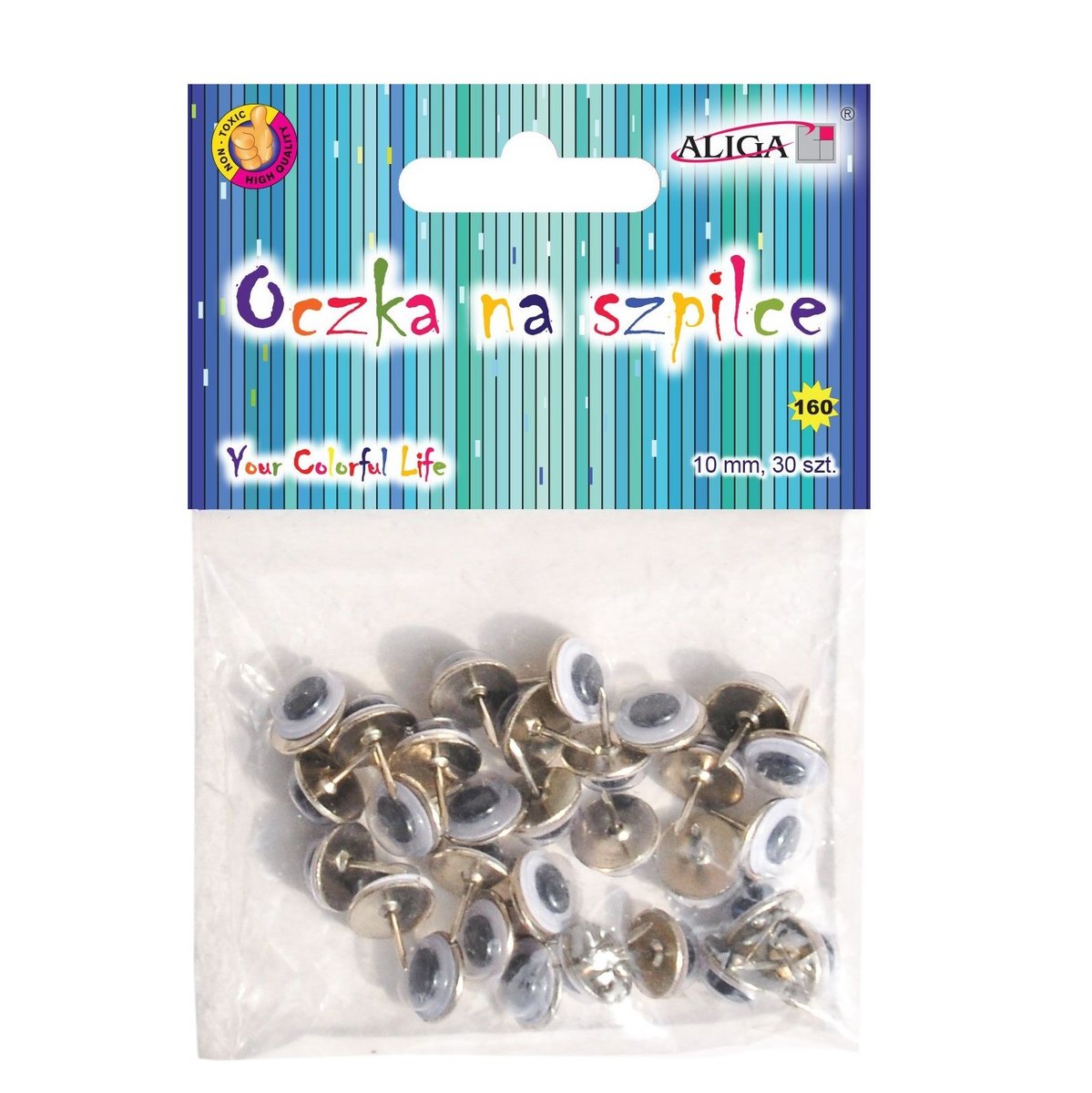 OCZKA NA SZPILCE 10 MM MT-6411 ALIGA 5902150637813