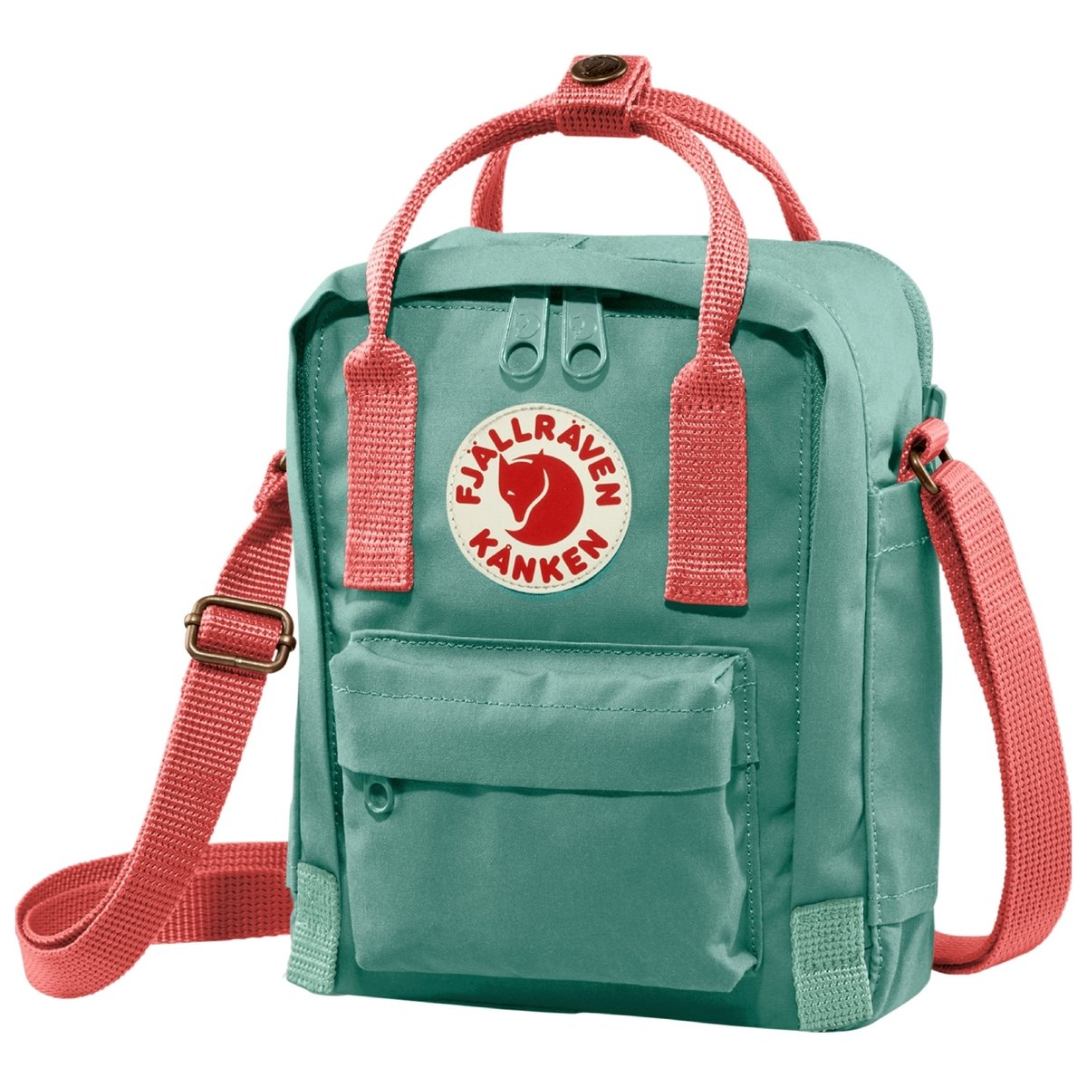 Torba na ramię Fjallraven Kanken Sling frost green/peach pink