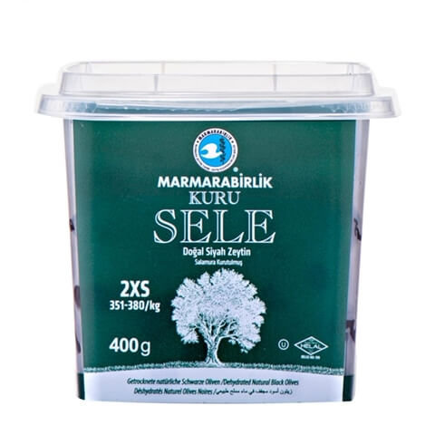 Oliwki czarne suszone 400g Marmarabirlik
