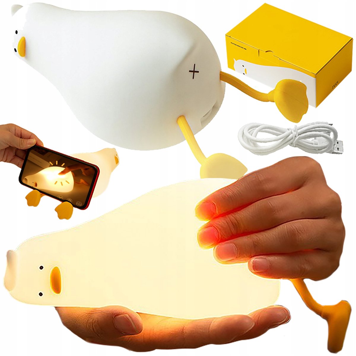 LAMPKA NOCNA KACZUCHA K-1096