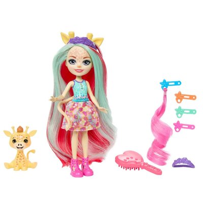Lalka Enchantimals Glam Party Żyrafa HNV29