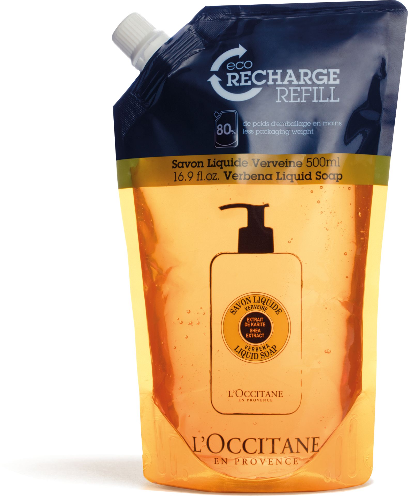 L'Occitane Shea Eco Refill Soap Verbena 500 ml