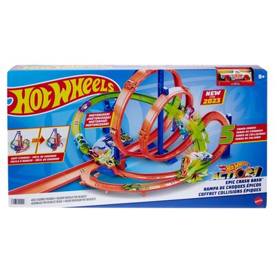 Tor Hot Wheels Epicka Pętla Kraks HNL97 | Bezpłatny transport