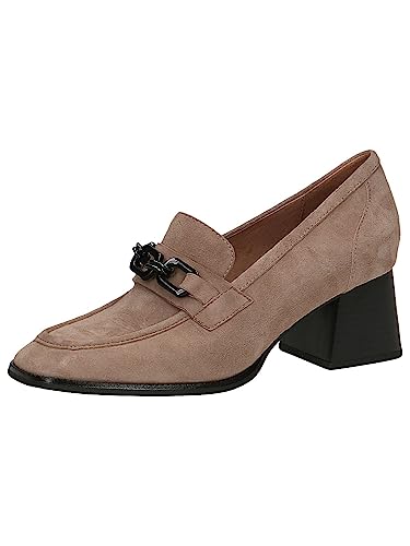 CAPRICE Damskie czółenka 9-25305-41, taupe Suede, 39 eu