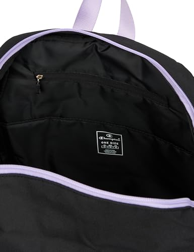 Champion Back To School-802368, Plecak dla dzieci i młodzieży, Jeden rozmiar, Czarny/Ręźba