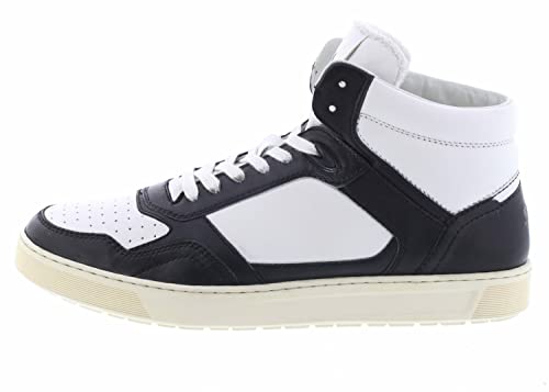 Sioux Tedroso-705, Trampki męskie, Schwarz/Snow, 42 EU, Schwarz Snow