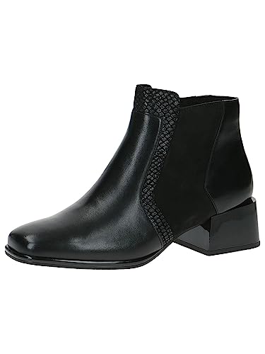 Caprice Damskie botki 9-25339-41, czarne, 36 EU, czarny, 36 EU