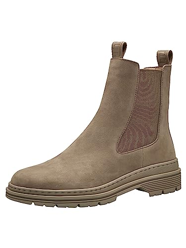 Tamaris Damskie botki 1-1-25436-41, piaskowy, 40 EU