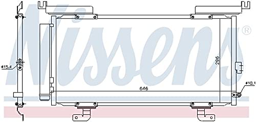 NISSENS Skraplacz klimatyzacja 940794