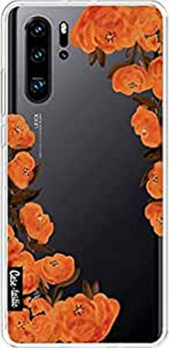 Casetastic P30 Pro etui na telefon komórkowy z dużą ilością miejsca na dowód osobisty, kartę bankową i wiele innych. Amortyzujące i odporne na zarysowania etui do Huawei P30 Pro z pomarańczowymi