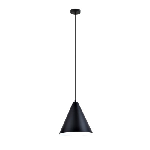Rebel lampa wisząca 1xE27 czarna/biała 1270/1